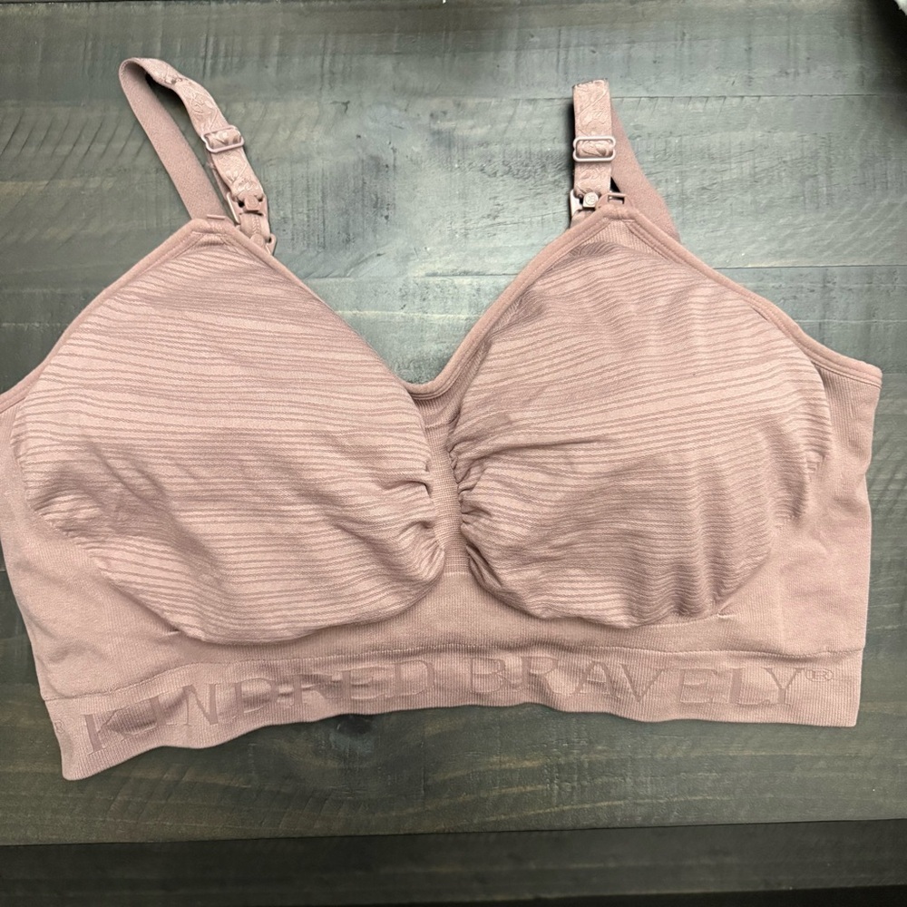 Kindred Bravely Sublime Nursing Bra XXL Busty Wireless Maternity Pumping Bra